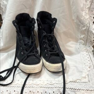 Converse All Star Suede Wedge Hightops